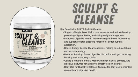 The Ultimate Guide to Gentle Colon Cleansing with BUILT6 Sculpt & Cleanse