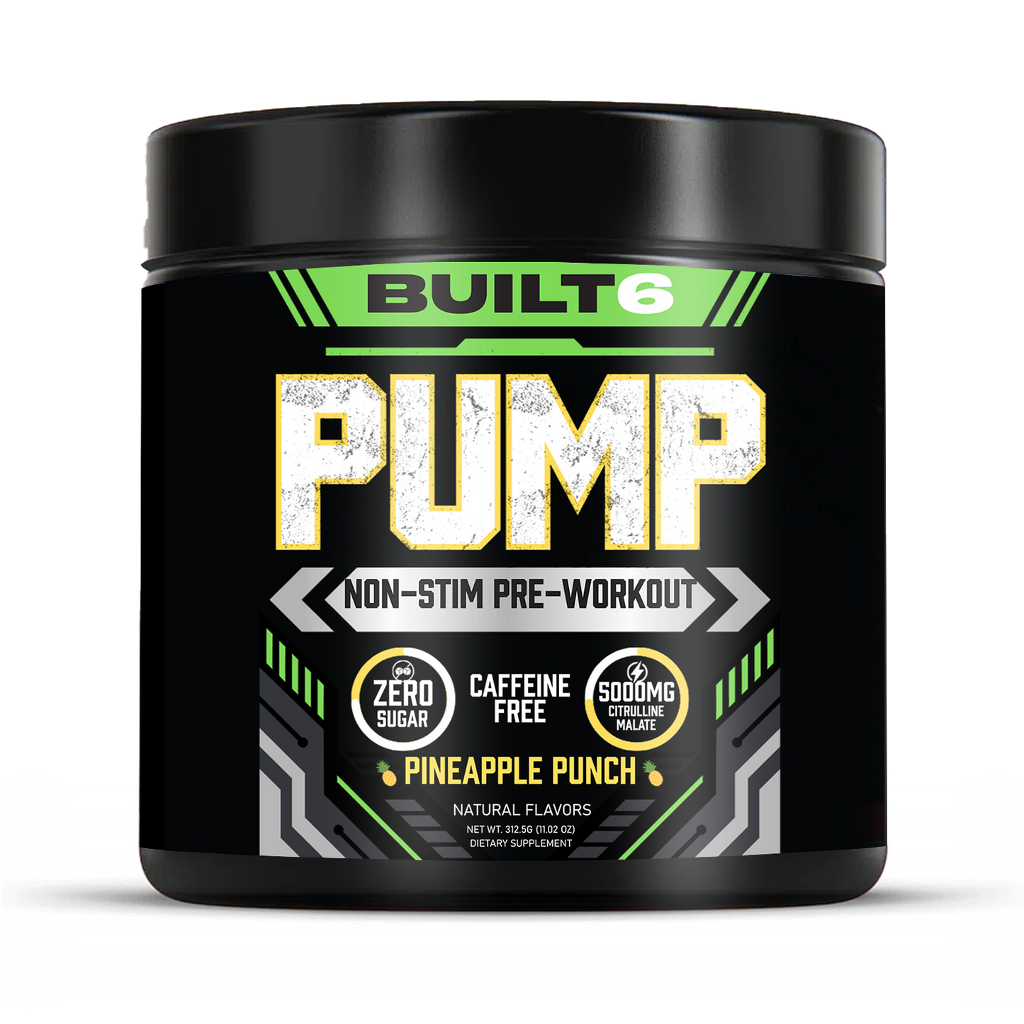 Ultra Pump Non Stem Pre-Workout Pump-Pineapple