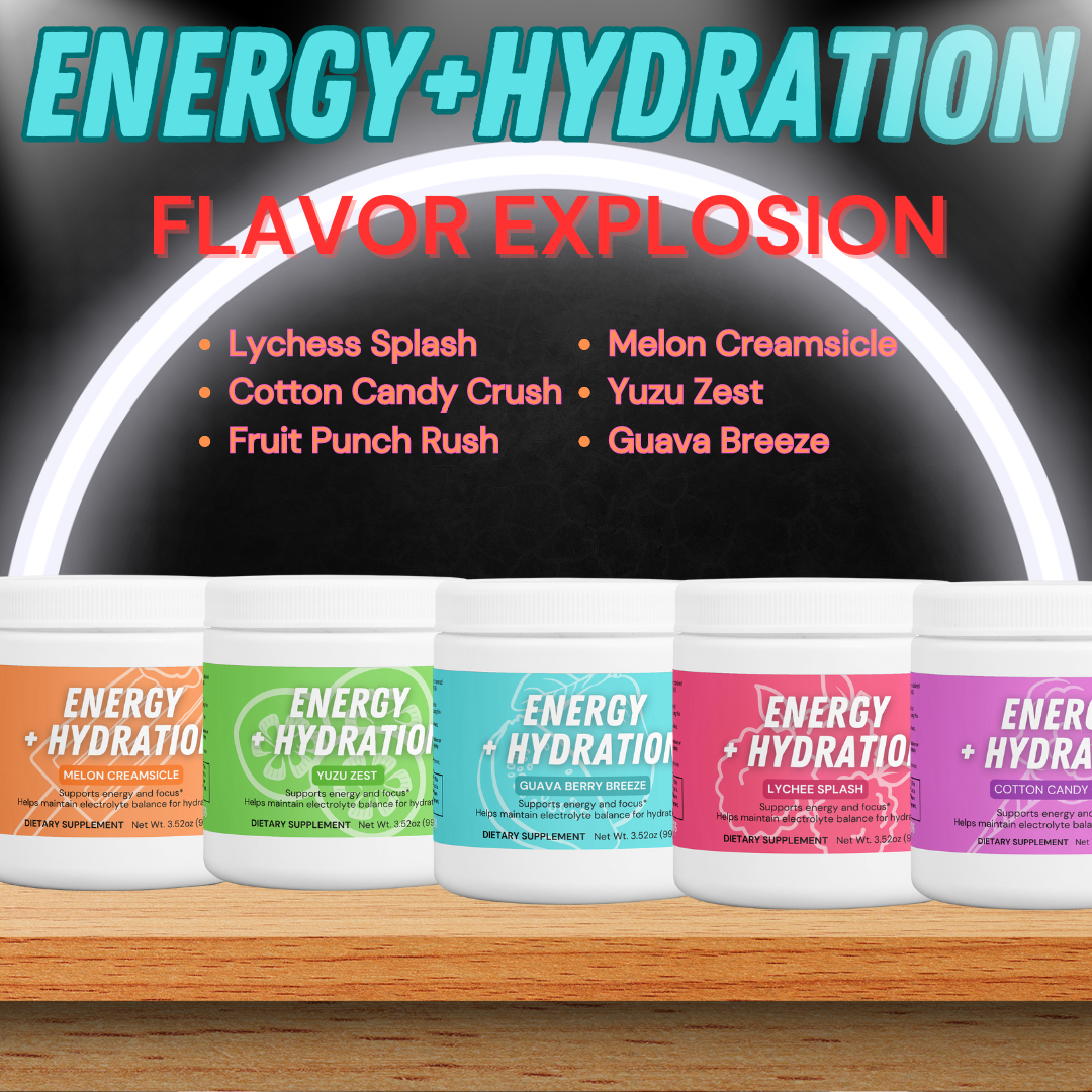 Introducing BUILT6's New Energy + Hydration Formulas