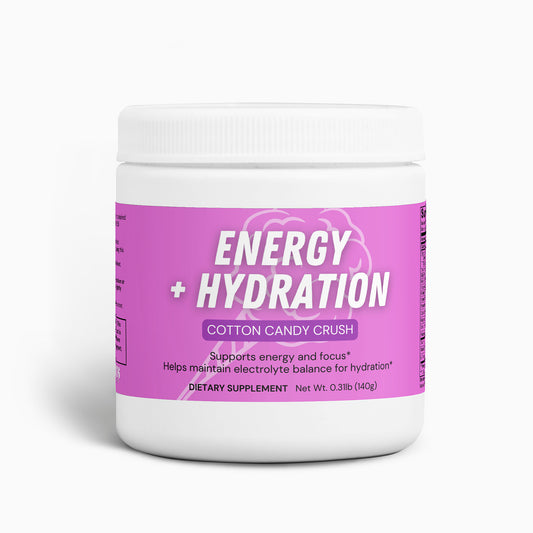Energy + Hydration Powder Cotton Candy