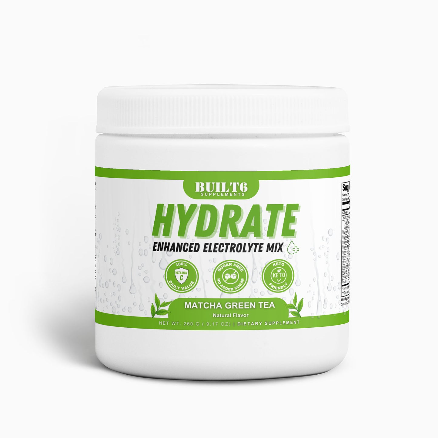 Hydration Powder (Matcha Green Tea)