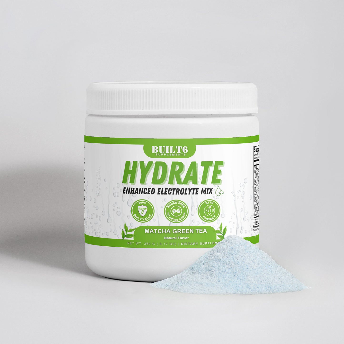 Hydration Powder (Matcha Green Tea)